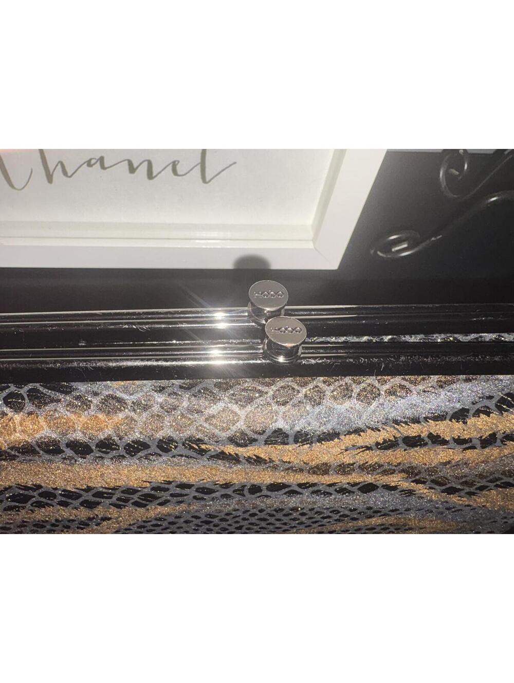 HOBO International Lauren Clutch Wallet Metallic in Limited Edition Snakeskin - Picture 2 of 8